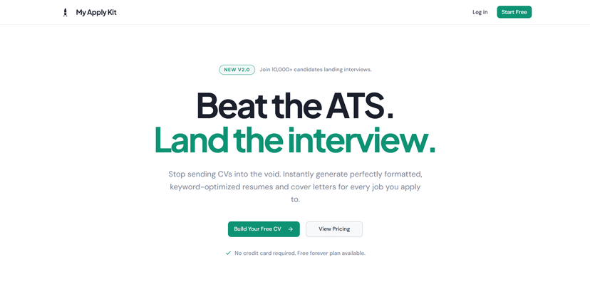 MyApplyKit - AI Job Application SaaS